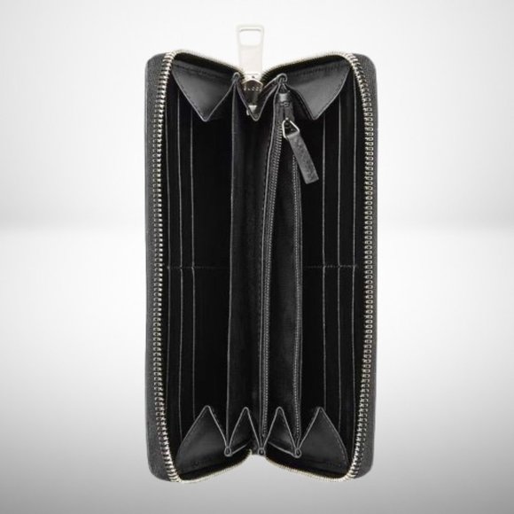 GUCCI GG SIGNATURE ZIP AROUND WALLET - Picture 3 of 12